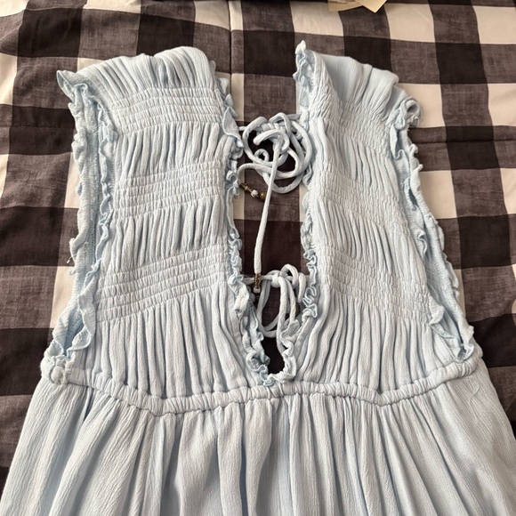 Fate Sky Blue Ruffle Dress - Picture 8 of 8